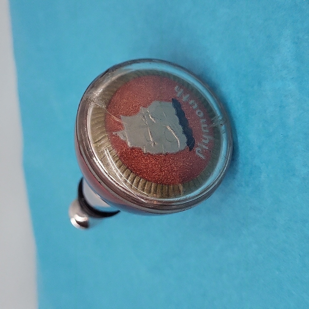 Vintage Antique Plymouth Dodge Lighter Wine Stopper